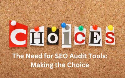 The Need for SEO Audit Tools: Making the Choice